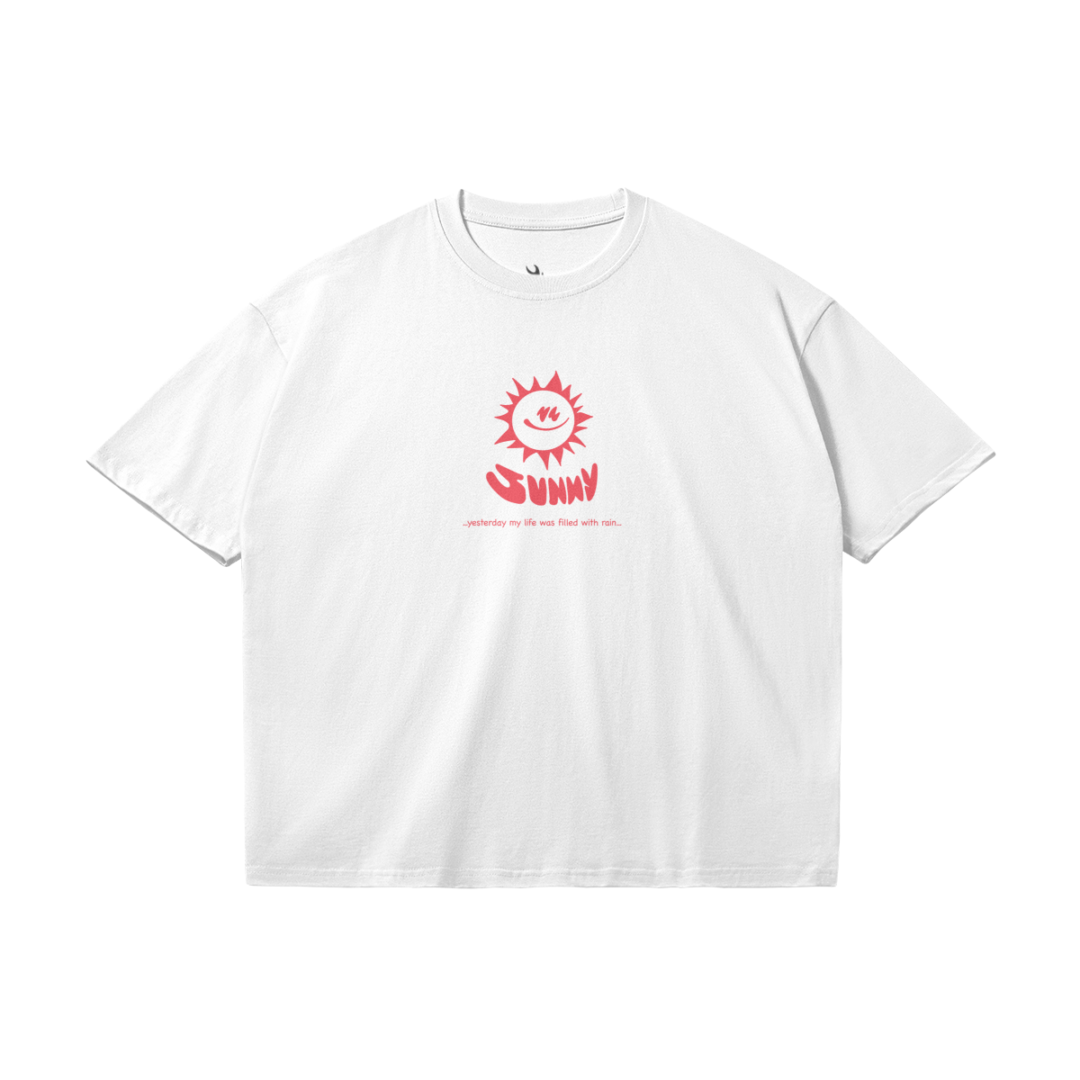 "SUNNY LOGO" 190 GSM Unisex Loose TEE - Image 5